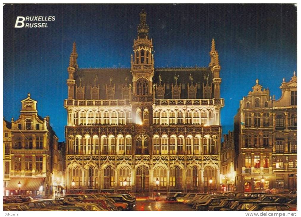 Bruxelles - Grand´Place - Maison Du Roi De Nuit - Bruselas La Noche