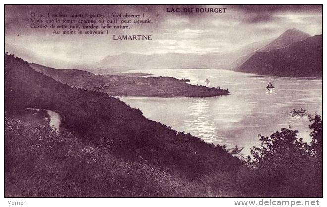 LAC DU BOURGET  LAMARTINE - Le Bourget Du Lac