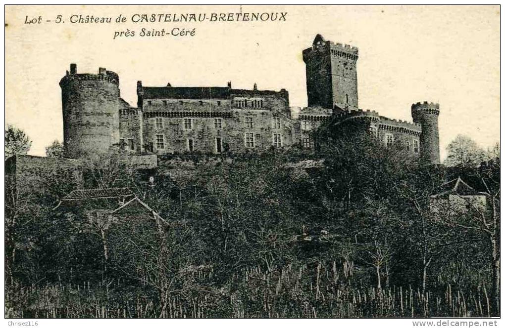 46 BRETENOUX Château De Castelnau  Beau Plan - Bretenoux