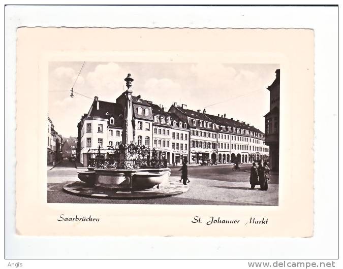 CM---Allemagne >   Sarre >   Saarbruecken----ST. JOHONNER MARKT - Saarbrücken