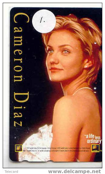 CAMERON DIAZ  Telecarte Phonecard Japan (1) Cinema Movie Kino Film - Personnages