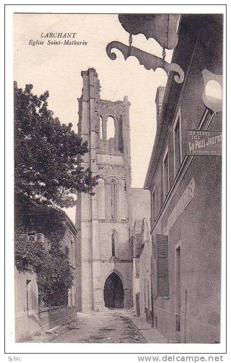 LARCHANT - Eglise Saint Mathurin (1918) - Larchant