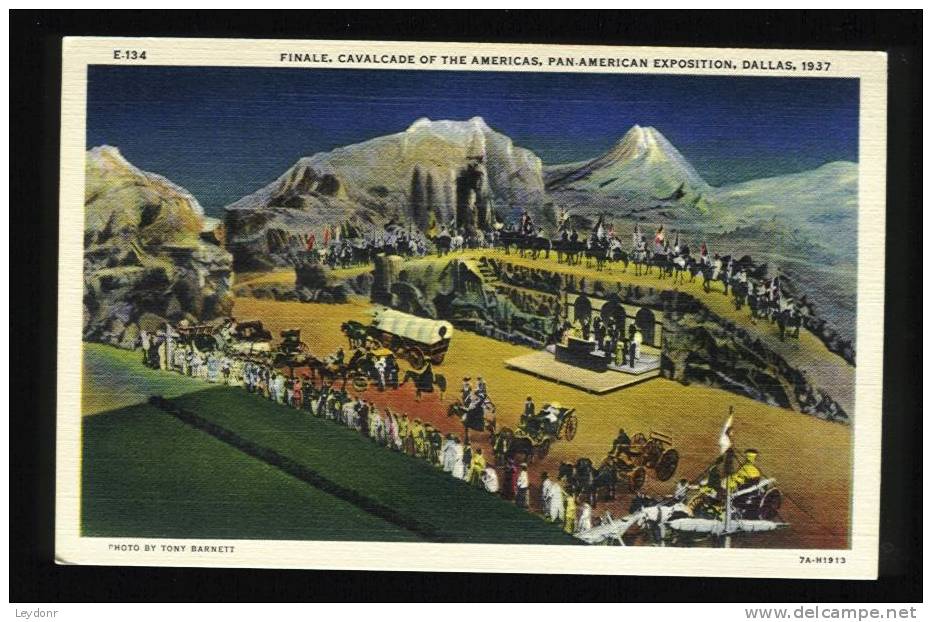 Finale, Cavalcade Of The Americas, Pan-American Exposition, Dallas, Texas 1937 - Dallas