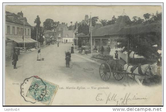 401 F/ CPA  MARTIN EGLISE  (76)  VUE GENERALE - Other & Unclassified