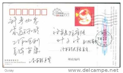 Basketball , Famous Sportsman NBA Yao Ming  .   Pre-stamped Card , Postal Stationery - Basket-ball