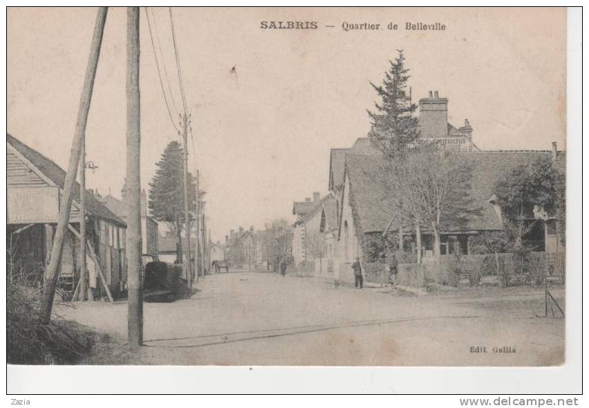 41.208/ SALBRIS - Quartier De Belleville - Salbris