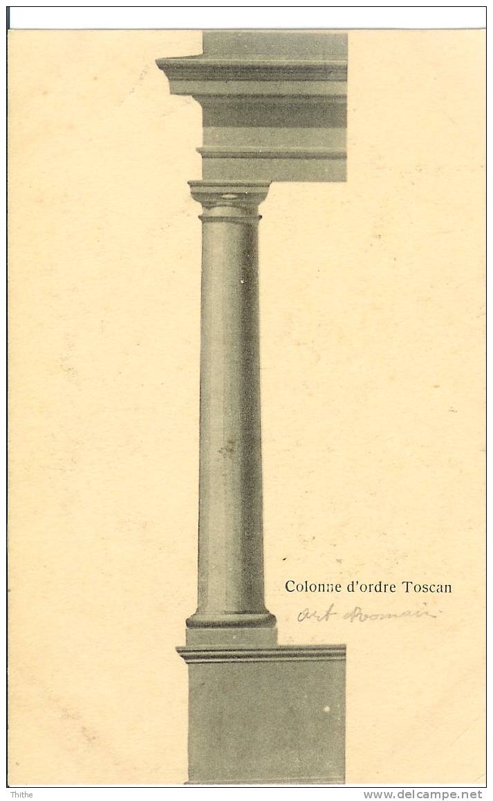 Colonne D´ordre Toscan - Antiquité