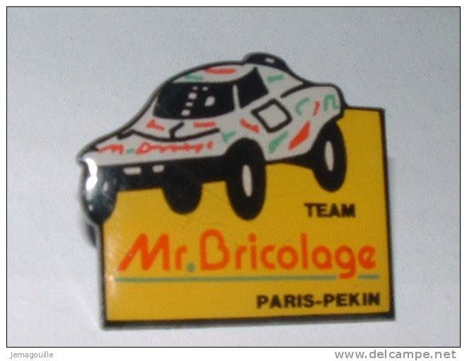 PIN´S - TEAM Mr.Bricolage PARIS-PEKIN * - Automobile - F1