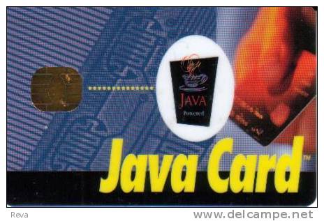FRANCE  JAVA CARD MAN HAND WITH CARD INTERNET PROMOTIONAL CHIP  MINT(?)  READ DESCRIPTION !!! - Ausstellungskarten