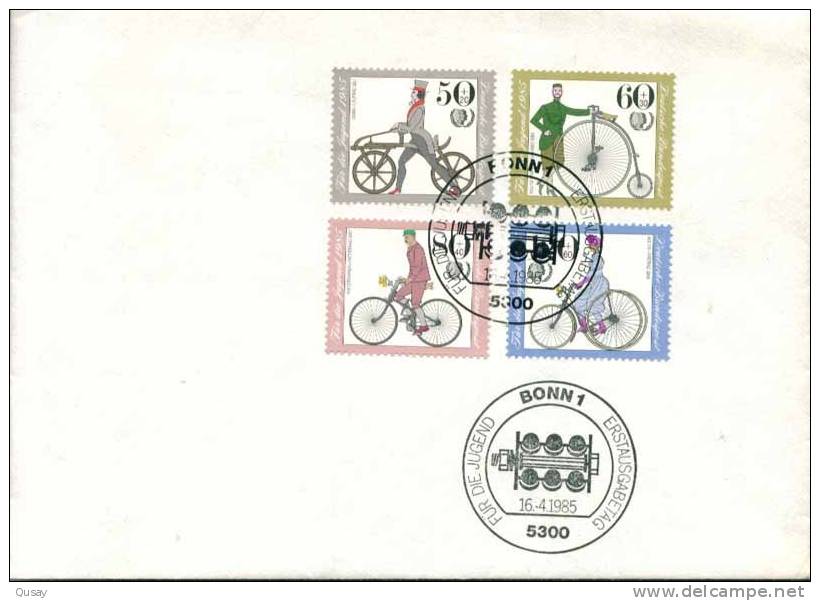 Germany , Cycling Bike Bicycle , FDC - Vélo