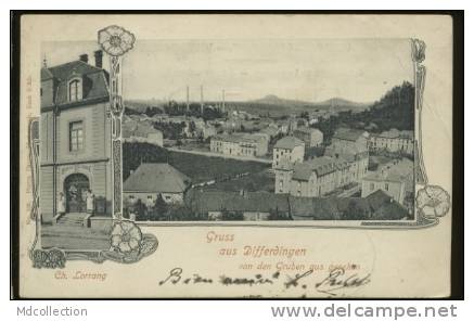 LUXEMBOURG DIFFERDANGE Gruss Aus Differdingen Von Den Gruben Aus Gesehen  Ch. Lorrang - Differdingen