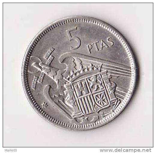 5 Pesetas - 1957 - 5 Pesetas