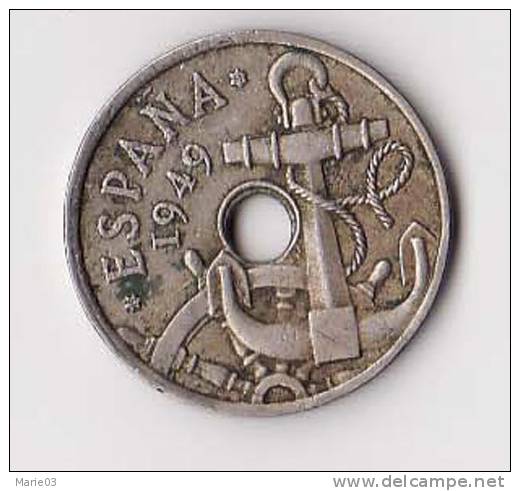 50 Centimos  - 1949 - 50 Centesimi