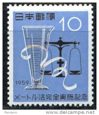 PIA - JAP - 1959 : Adoption Du Système Métrique - (Yv 628) - Unused Stamps