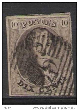 Belgie OCB 10 (0) - 1858-1862 Medallones (9/12)