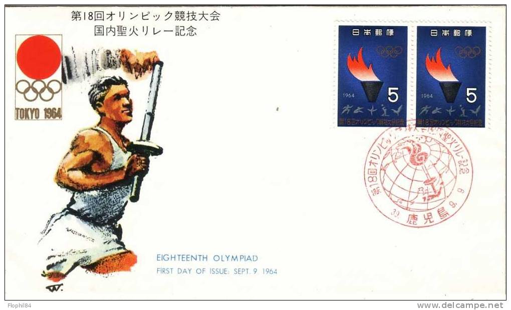 JAPON-TOKYO 1964 JEUX OLYMPIQUE - Autres & Non Classés
