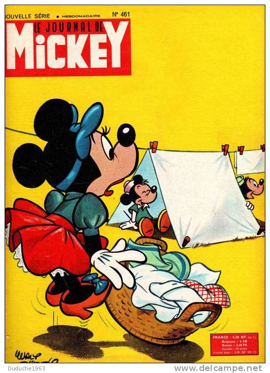 LE JOURNAL DE MICKEY N° 461 - Other & Unclassified