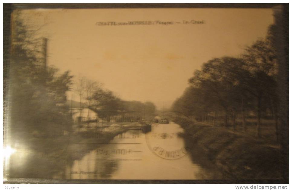 CPA-88-CHATEL SUR MOSELLE-LE CANAL- - Chatel Sur Moselle