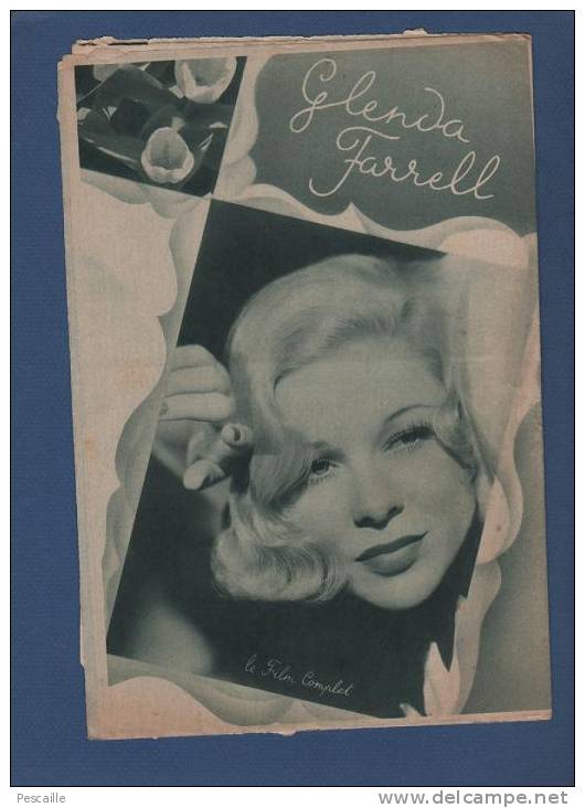 LE FILM COMPLET DU MARDI 1937 - COMEDIE DANGEREUSE - HARRY LIEDTKE - JENNY JUGO - OTTO TRESSLER / GLENDA FARRELL - Zeitschriften