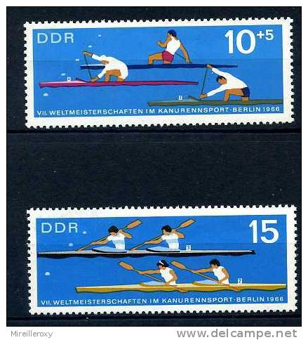 SPORT/ CANOE / KAYAK / CHAMPIONNAT DU MONDE  / ALLEMAGNE / D.D.R. / GERMANY - Canoa