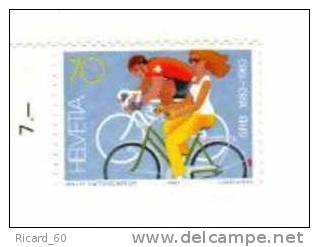 Série Neuve De Suisse , N°1187 Yt, Cyclisme - Unused Stamps