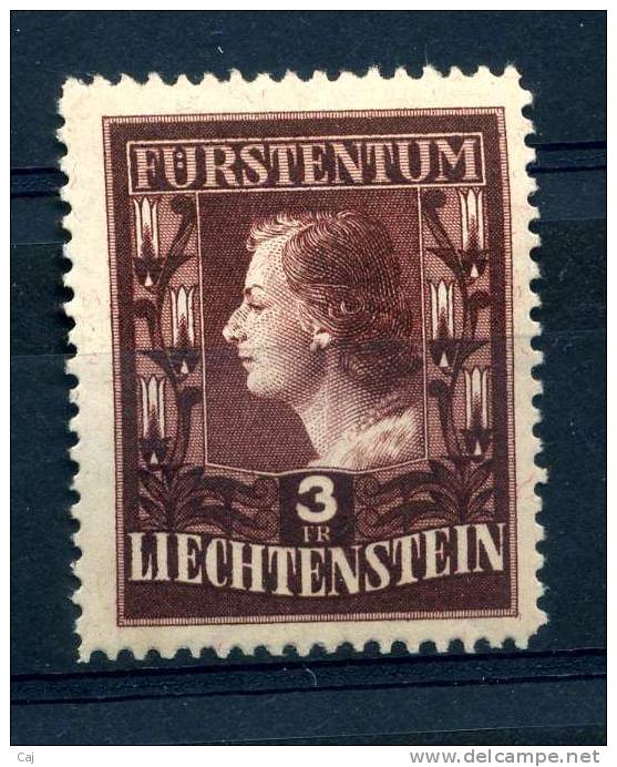 Liechtenstein  :  Yv  267  **   Dentelé 12 1/2 X 12 - Ongebruikt