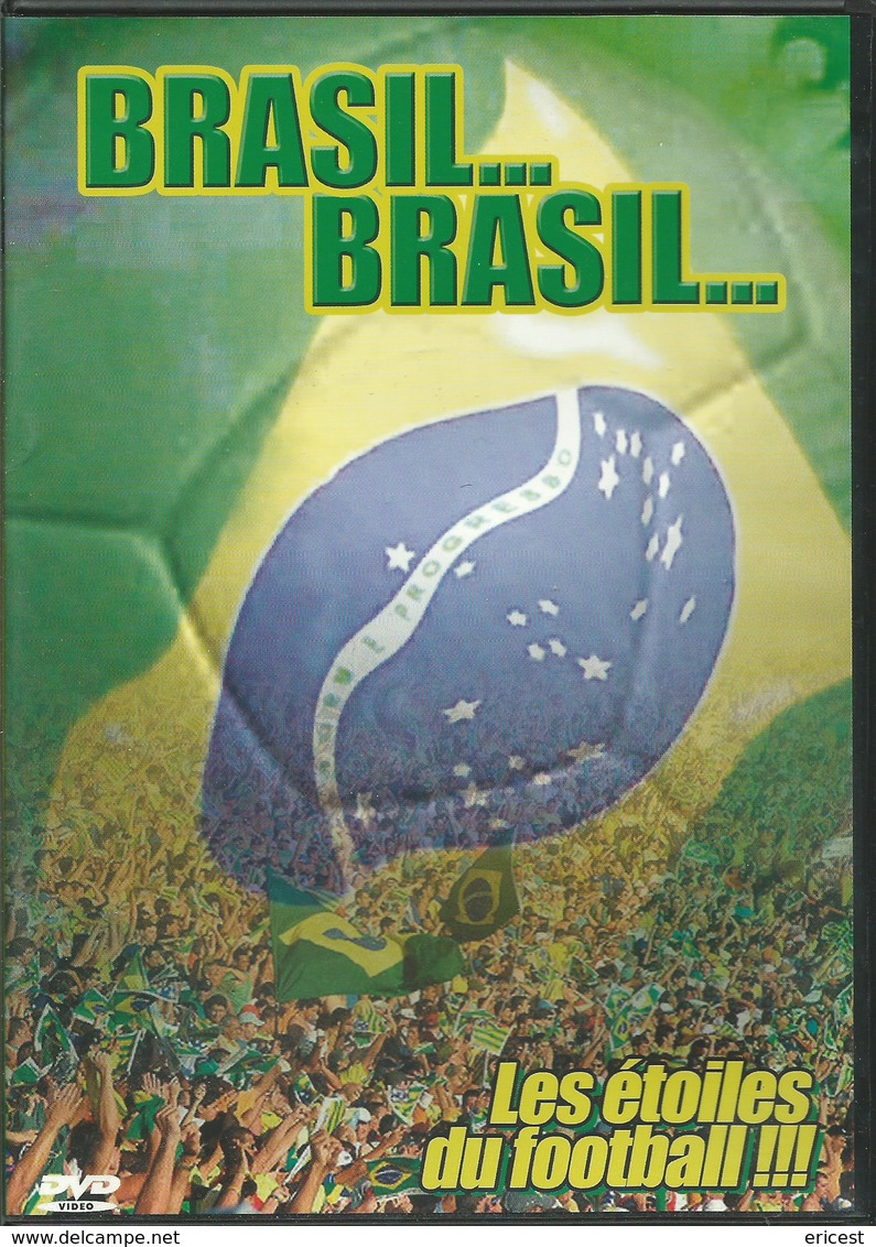 - DVD BRASIL... BRASIL... LES ETOILES DU FOOTBALL (D3) - Sport