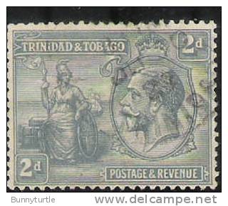 Trinidad & Tobago 1922-28 Britannia & King George V 2p Used B - Trinidad En Tobago (...-1961)