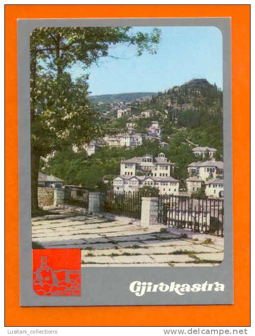 CARTE POSTALE POSTCARD ALBANIA ALBANIE GJIROKASTRA - Albanië