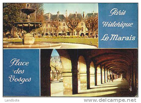 Paris Historique - Le Marais - Place Des Vosges - Arrondissement: 03