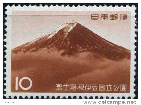 PIA - JAP - 1961 : Parc National De Fuji-Hakone-Izu -   (Yv 694-97) - Nuovi