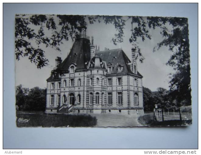 Noyen. Chateau De Rives-Sarthe (S.N.C.F.)  C.p.photo 14x9 - Malicorne Sur Sarthe