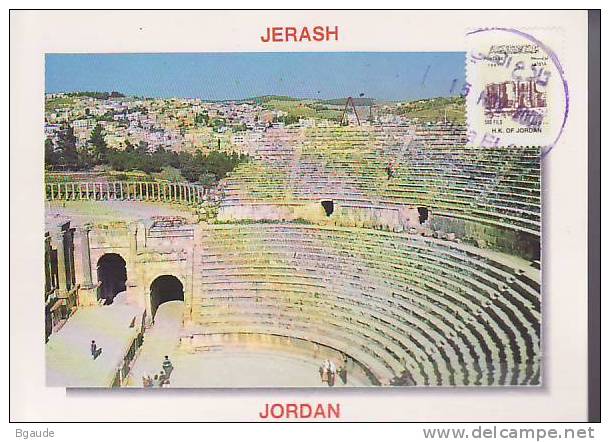 JORDANIE CARTE MAXIMUM NUM.YVERT  ???  JERASH PATRIMOINE MONDIAL DE L HUMANITE CACHET 15/11/2006 - Jordan