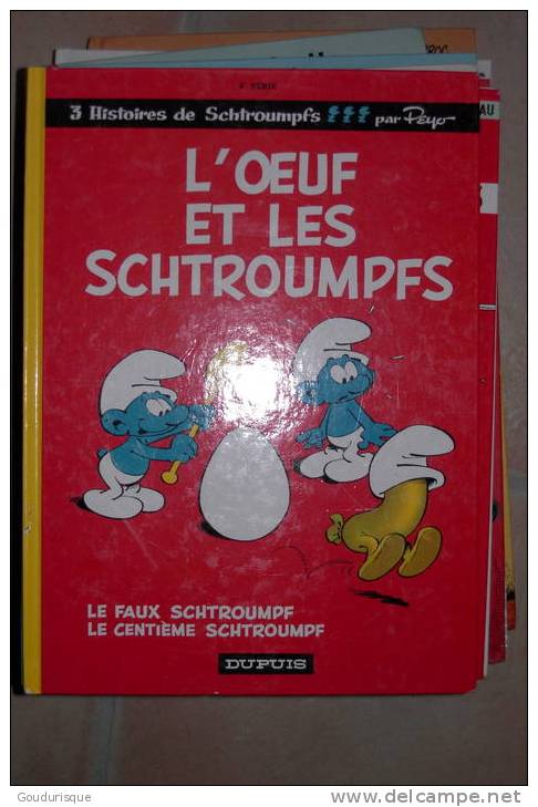 LES SCHTROUMPFS T4 L´OEUF ET LES  SCHTROUMPFS - Schtroumpfs, Les - Los Pitufos