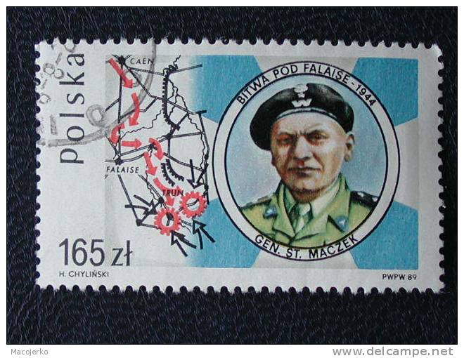 Pologne, 1989, Michel 3213 Obl. - Gebraucht