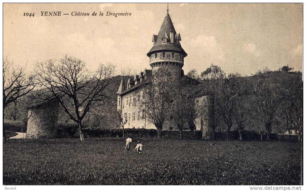 YENNE - Château De La Dragonière - Yenne