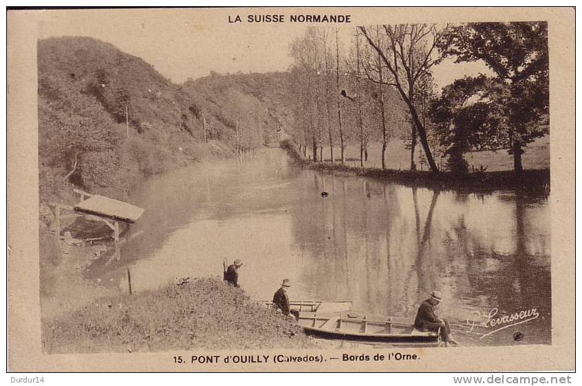 PONT-d´OUILLY (Calvados).   Bords De L'ORNE - Pont D'Ouilly