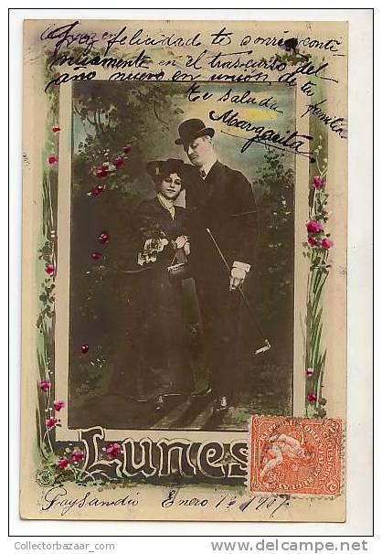 VINTAGE POSTCARD COUPLES - Parejas