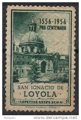 Viñeta SAN IGNACIO LOYOLA,  Azpeitia (guipuzcoa) - Revenue Stamps