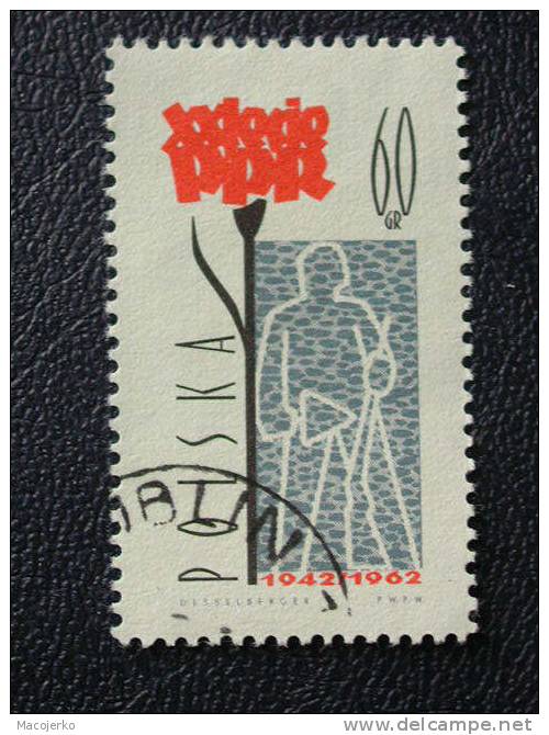 Pologne, 1962, Michel 1293 Obl. - Gebraucht