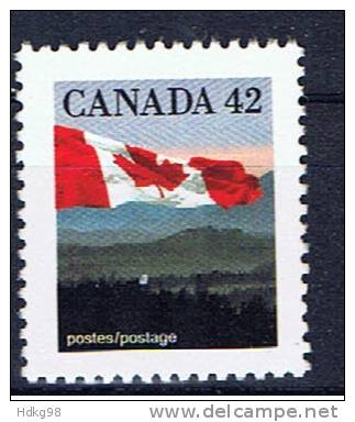 CDN+ Kanada 1991 Mi 1286A OG Flagge Vor Berglandschaft - Ungebraucht