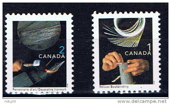 CDN+ Kanada 1999 Mi 1764-65 1768 1770 OG Handwerksberufe - Unused Stamps