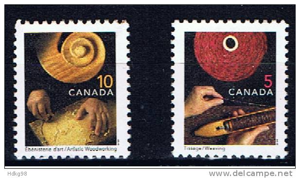 CDN+ Kanada 1999 Mi 1764-65 1768 1770 OG Handwerksberufe - Unused Stamps