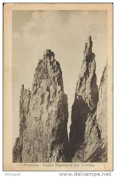 1926  Lecco Grigna  Alpinismo Alpinisme Mountain Climbing  Guglia Angelina Ago Teresita - Escalade