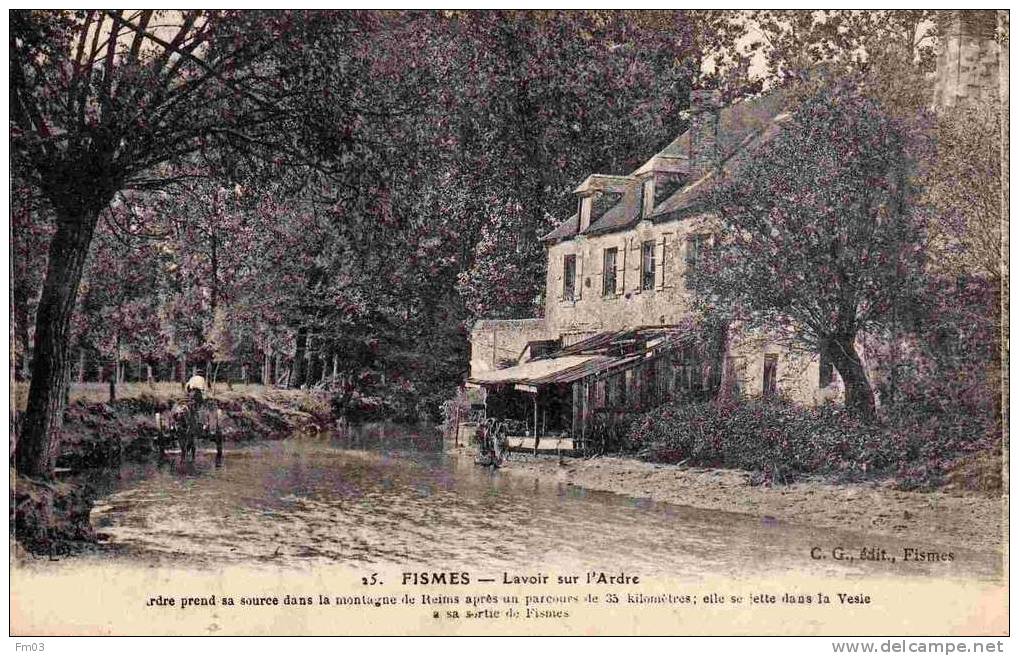 Fismes Porte Lavoir Sur L´Ardre - Fismes