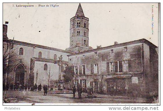 LABRUGIERE PLACE DE L EGLISE - Labruguière