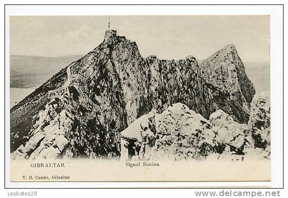 GIBRALTAR.-Signal Station.-CVB 295 - Gibilterra