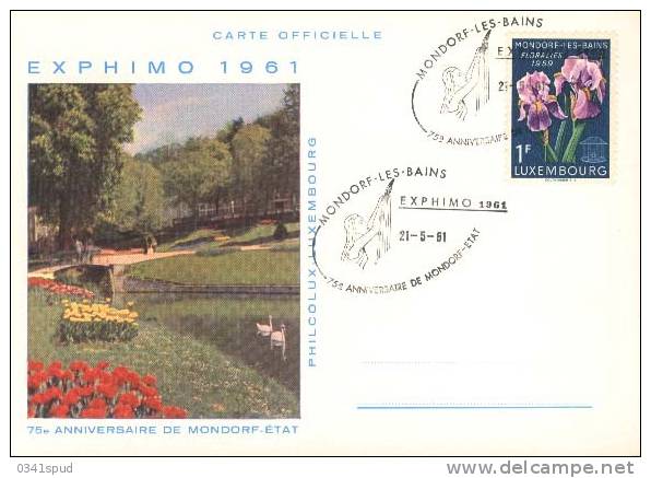 1961 Luxembourg  Mondorf Les Bains Thermes  Terme Thermal - Thermalisme