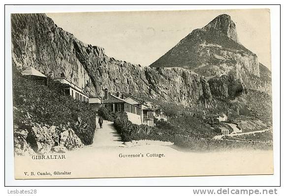 GIBRALTAR.-Governor's Cottage.-CVB 299 - Gibraltar