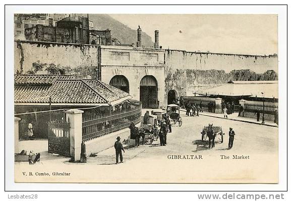 GIBRALTAR.-The Market.-CVB 300 - Gibilterra